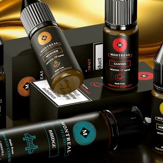 Montreal Original nic salts: the real taste of tobacco, now available