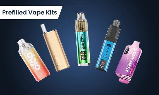 Prefilled vape kits
